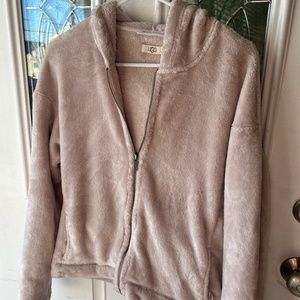 Ugg Super soft and Cozy zip hoodie. Size Large.